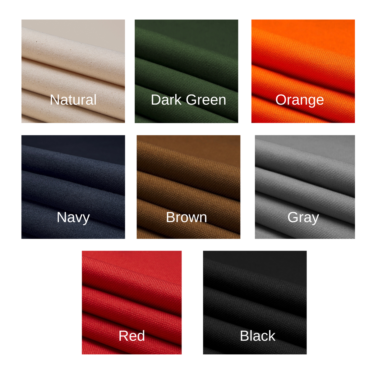 Quilted Canvas Teepee Mat, Many Colors Available, Including Organic