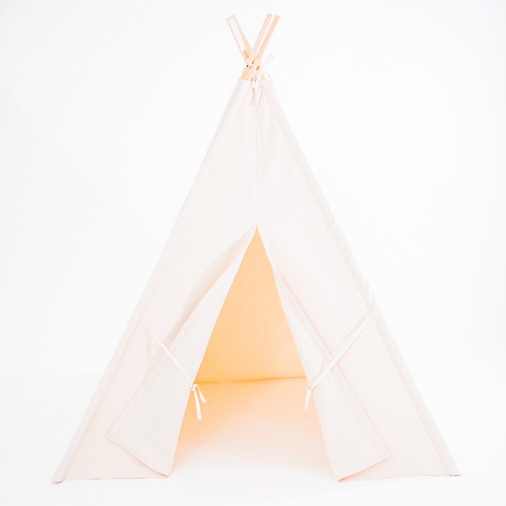 Organic Canvas Kids Teepee Tent, Five Sizes Available