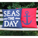 Sewing Pattern, Seas the Day Pillow Cover and Anchor Pillow Cover