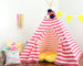 Kids Teepee Pattern for Striped Fabric or Directional Prints