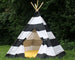 Kids Teepee Pattern for Striped Fabric or Directional Prints