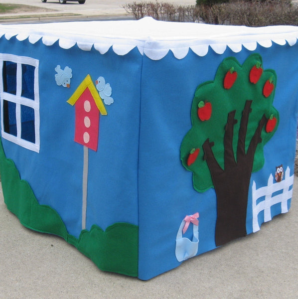 Card Table Playhouse Pattern Deluxe Sewing Pattern, Tablecloth