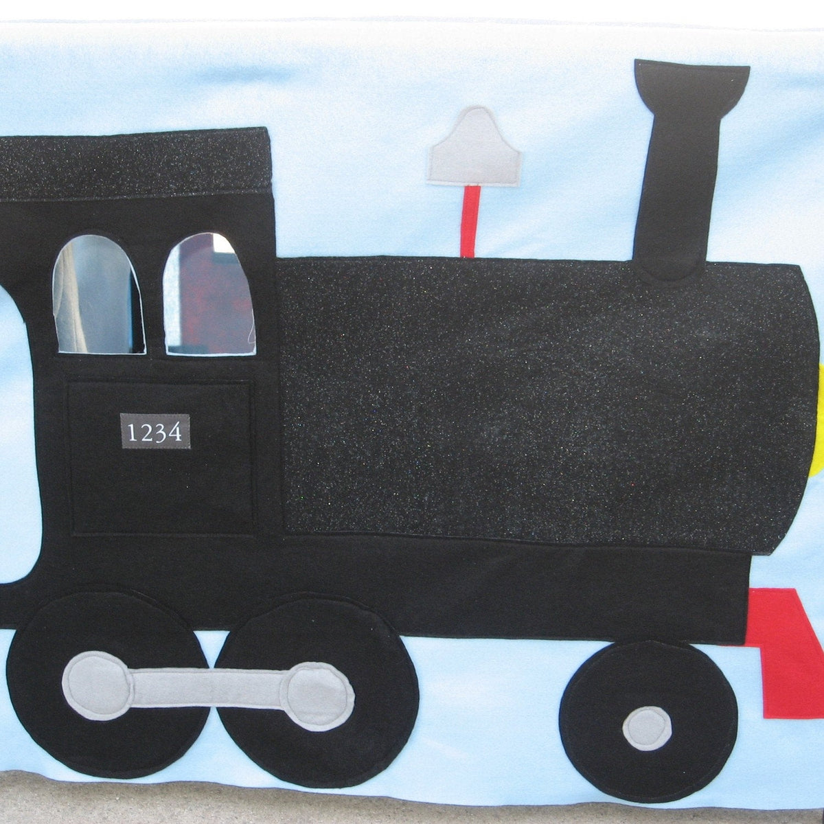 Train Station Add On Applique Patterns, eBook Instant Download,