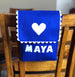 Personalized Chair Back Mailbox, 15 Colors Available