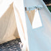 Canvas Play Teepee Tent for Kids, Five Sizes Available, Can Include Window