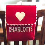 Chair Backer Mailbox, Valentine Mailbox, 15 Colors