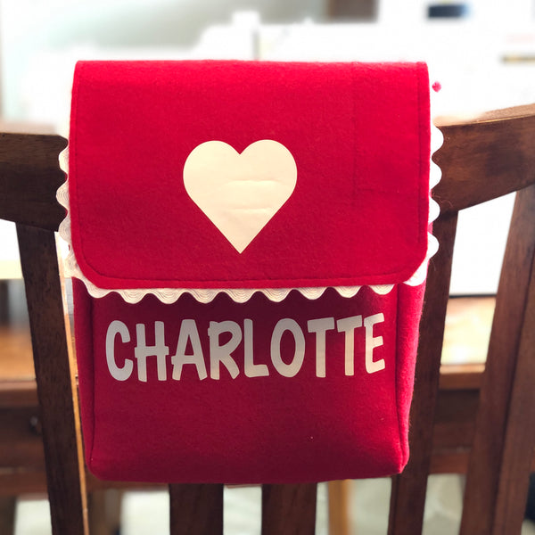 Chair Backer Mailbox, Valentine Mailbox, 15 Colors