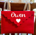 Chair Backer Envelope, 11 Color Choices, Valentine Mail Box