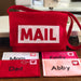 Mail Bag and Personalized Working Envelopes for Pretend Play