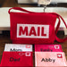 Mail Bag and Personalized Working Envelopes for Pretend Play