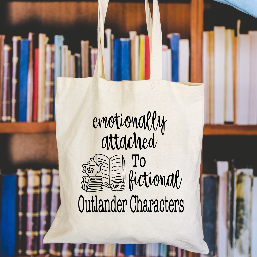 Outlander themed tote bag gift The Playhouse Kid