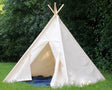 Teepee Large Canvas Kids Play Tent, Five Sizes, Can Include Window, Tee Pee, Kids Teepee, Playhouse, Fully Assembled