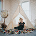Kids Teepee Play Tent, 5 Sizes with Window, Ships FULLY ASSEMBLED