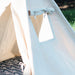 Five Sizes Canvas Teepee Tent with Friendship Arrows, Can Include Window, Kids Play Kids Teepee Tent