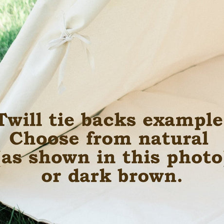 Five Sizes Canvas Teepee Tent with Friendship Arrows, Can Include Window, Kids Play Kids Teepee Tent
