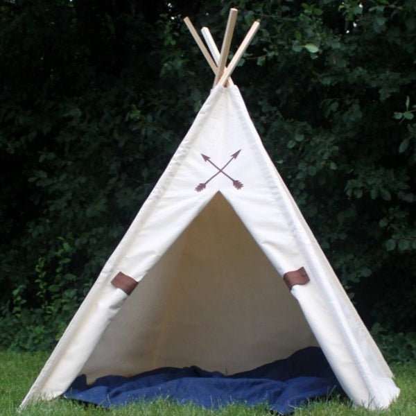 XL Canvas Teepee Tent, Party Teepee, Three Great Sizes to Choose From