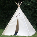 XL Canvas Teepee Tent, Party Teepee, Three Great Sizes to Choose From