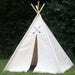 XL Canvas Teepee Tent, Party Teepee, Three Great Sizes to Choose From