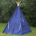 Kids Teepee 13 COLORS, Canvas Tent, Available in Five Sizes, Includes Window, Ships Fully Assembled