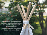 Kids Teepee Play Tent, Five Sizes Available, Can Include Window, Canvas Teepee, Natural Color