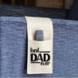 Remote Control Caddy for Armrest, Best Dad Ever, cell phone Holder, couch caddy, living room organizer