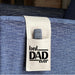 Remote Control Caddy for Armrest, Best Dad Ever, cell phone Holder, couch caddy, living room organizer