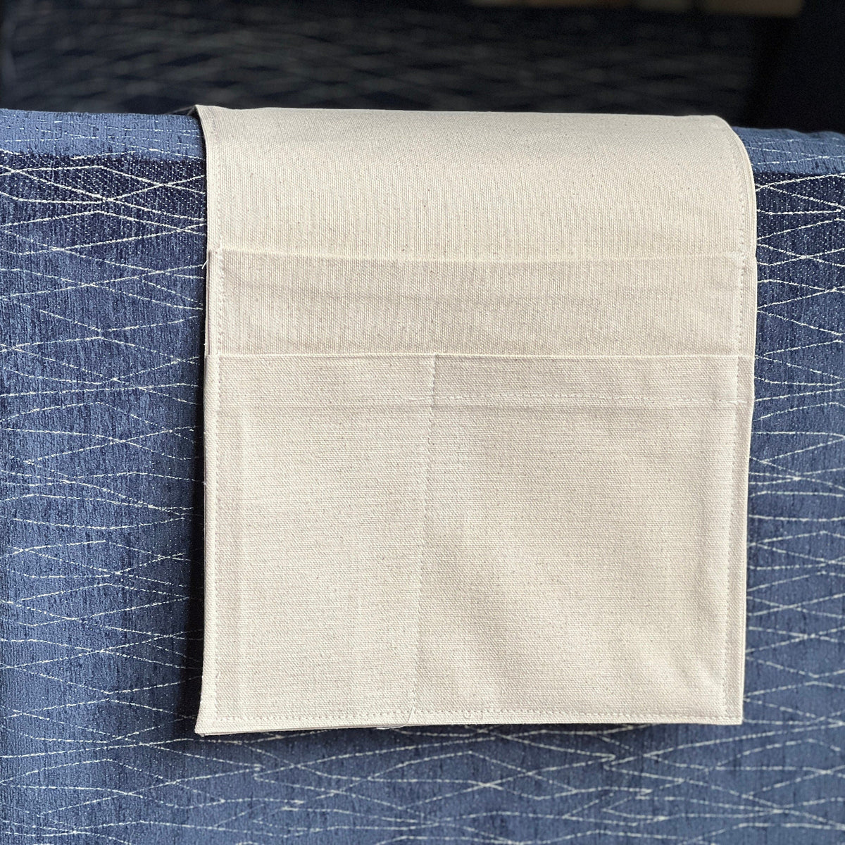 3 Pocket Chair Caddy for Armrest, 7 Colors Available, hold your glasses, cell phone, couch caddy, living room organizer