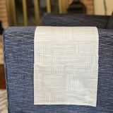 3 Pocket Chair Caddy Remote Control Caddy, Light Gray, hold your glasses, cell phone, couch caddy, living room organizer
