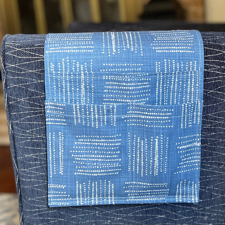 3 Pocket Remote Caddy for Armrest, Chair Caddy, hold your glasses, cell phone, couch caddy, living room organizer