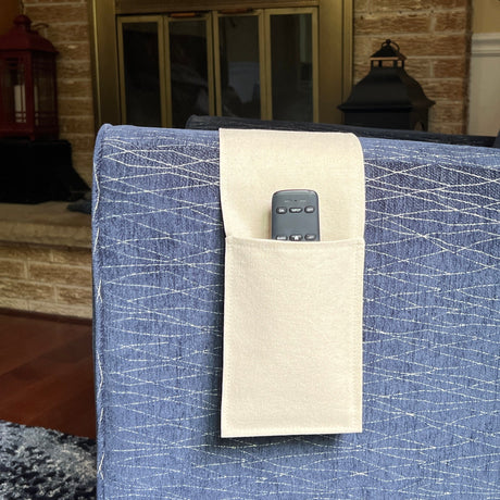 Extra Long Remote Control Caddy for Armrest, 7 Colors Available, cell phone Holder, couch caddy, living room organizer