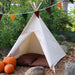 Kids Teepee Tent, Five Sizes, Can Include Window, Kids Tent Playhouse, Choose Your Colors for Banner
