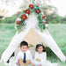 Kids Teepee Tent, Five Sizes, Can Include Window, Kids Tent Playhouse, Choose Your Colors for Banner