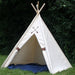 Five Sizes Canvas Teepee Tent with Friendship Arrows, Can Include Window, Kids Play Kids Teepee Tent