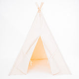 Organic Canvas Kids Teepee Tent, Five Sizes Available