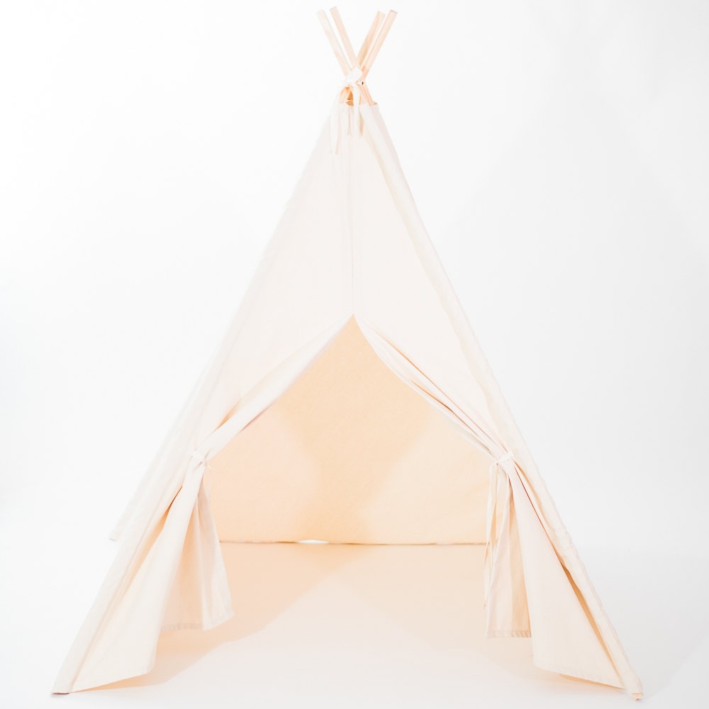 Organic Canvas Kids Teepee Tent, Five Sizes Available