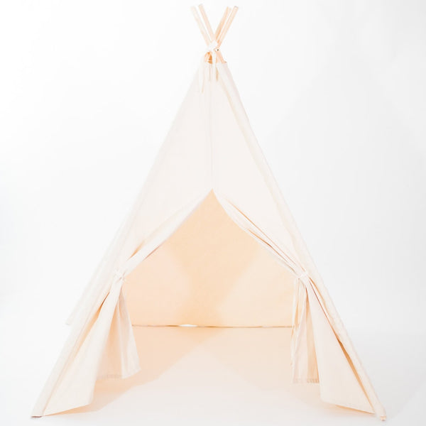 Organic Canvas Kids Teepee Tent, Five Sizes Available