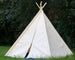 Teepee Large Canvas Kids Play Tent, Five Sizes, Can Include Window, Tee Pee, Kids Teepee, Playhouse, Fully Assembled