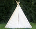 Teepee Large Canvas Kids Play Tent, Five Sizes, Can Include Window, Tee Pee, Kids Teepee, Playhouse, Fully Assembled