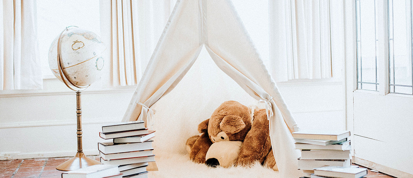Canvas kids play tent