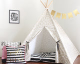 Kids Teepee Play Tent Sewing Pattern, Suitable for all fabric prints