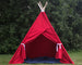 Canvas Kids Teepee Play Tent with Window, 13 Colors, 4 Sizes