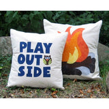 campfire pillow sewing pattern