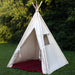Kids Canvas Teepee, Can Include Window, Four Sizes