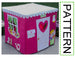 Card Table Playhouse Pattern Deluxe Sewing Pattern, Tablecloth Playhouse Pattern,  40 Pages! Instant Download, As Seen on The Today Show