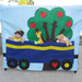 Train Station Add On Applique Patterns, eBook Instant Download,