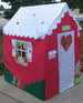 Indoor Fabric Playhouse Peaked Roof Sewing Pattern