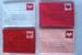 Red Mail Set with Working Envelopes