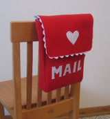 Valentine Mailbox Chair Backer Pattern, Personalizable, INSTANT Download, Digital File ebook, Sew it Yourself, Includes Full Alphabet Set