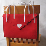 Chair Back Envelope, Opens and Closes for Special Messages
