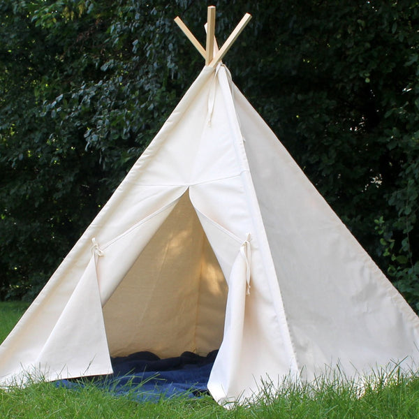Canvas play teepee for kids